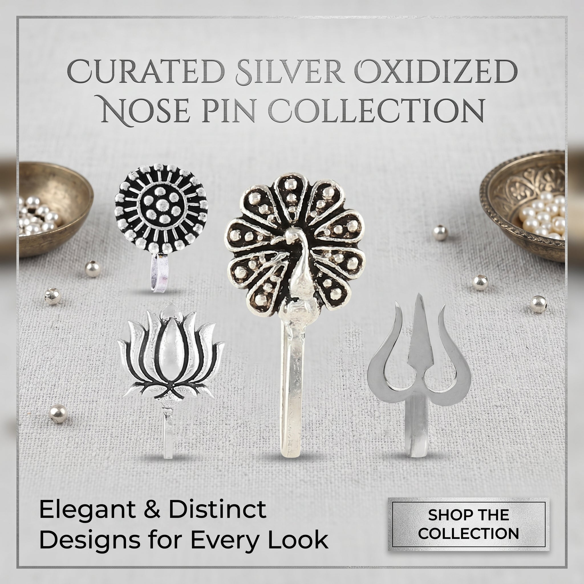 Nose pins